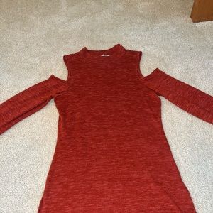 Pink Republic long sleeve shirt - shoulder less sleeves